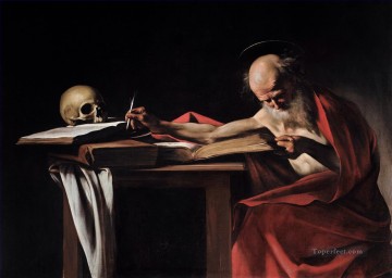  Caravaggio Painting - St Jerome2 Caravaggio